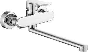 Mexen Milo baterie cadă cu pipă lungă, Crom - 71335-00