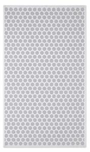 Prosop de plajă cu buline - Gri | 100 x 180 cm