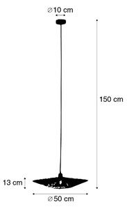 Lampa de sustinere orientala ratan 50 cm - Rina