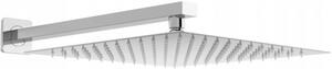 Mexen Slim pară de tip ploaie 25 x 25 cm cu braț de duș, Crom - 79125112-00