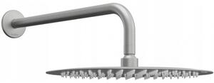 Cap de ploaie Mexen Slim 25 cm cu braț de duș 40 cm, grafit, 79225211-66