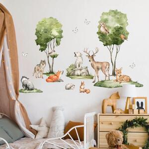 INSPIO-Autocolant textil - Autocolant cu animale
