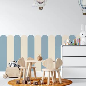 INSPIO-Autocolant textil - Autocolant de perete Arc - Sea Breeze (Peaceful, seaside, soft)
