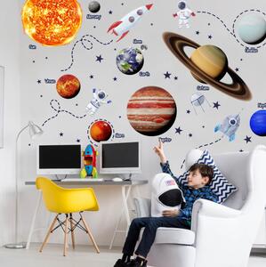 INSPIO-Autocolant textil - Autocolante pentru perete - Univers
