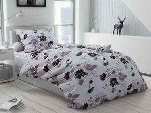 Lenjerie de pat din bumbac Culoare alb-negru, TAPET Dimensiune lenjerie de pat: 70 x 90 cm | 140 x 200 cm