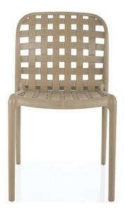 Scaun STRIP, bej, polipropilena, 46x42x83 cm