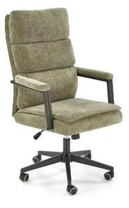Scaun birou ADRIANO, verde olive, stofa clasica - Odin 77, 65x70x104/1