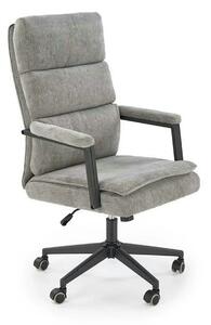 Scaun birou ADRIANO, gri - Odin 11, stofa clasica/metal, 65x70x104/110
