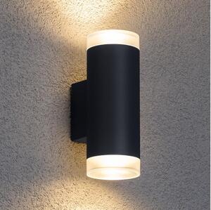 Aplică de exterior Brilagi MATERA 2xGU10/30W/230V antracit IP54