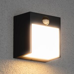 Aplică LED de exterior cu senzor Brilagi TERNI LED/12W/230V antracit IP44