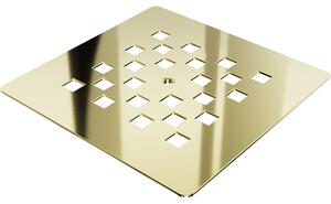 Mexen Stone+ mască pentru cădița de duș, aurie - 44910050