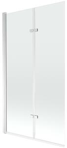 Mexen Castor paravan cadă 2-aripi 100 x 150 cm, Transparent, Crom - 892-100-002-01-00