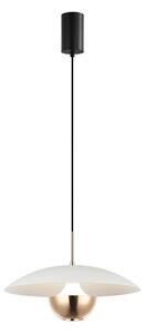 Candelabru LED suspendat pe cablu VALIA LED/9W/230V alb/auriu