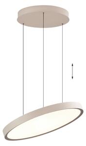 Lustră LED suspendată pe cablu DENVER LED/76W/230V bej