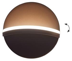 Aplică LED de perete LETTY LED/16W/230V maro
