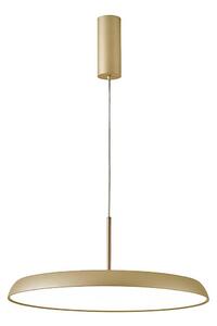 Lustră LED suspendată pe cablu ART LED/41W/230V, finisaj auriu
