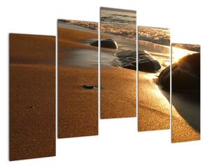 Tablou - plaja de nisip (125x90cm)