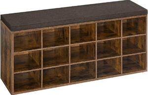 Bancuta pantofar Maro Vasagle 105x30x48 cm
