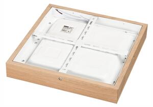 Plafonieră LED dimabilă Brilagi WOODY FRAME LED/24W/230V stejar 30x30 cm IP44 + telecomandă