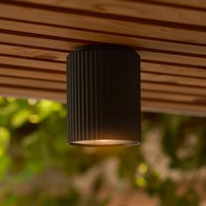 Nordlux Plafonieră Kyklop Ripple, negru, aluminiu, GU10, reglabil, Negru, Aluminiu, Modern