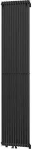 Mexen Kansas radiator decorativ 1800 x 420 mm, 1242 W, negru - W204-1800-420-00-70