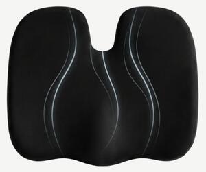 Perna ortopedica sezut memory foam cu strat gel racoritor detasabil, h