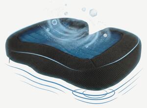 Perna ortopedica sezut memory foam cu gel racoritor ORTO COCCIS Gel