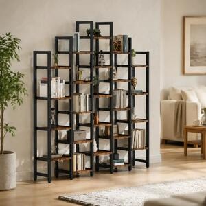 Biblioteca ,solid wood,lemn, Homs,seria A-620,218x27x210 cm ,630106
