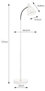 Lampadar Markslöjd 108016 NITTA 1xE27/60W/230V