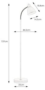 Markslöjd 104841 - Lampadar NITTA 1xE27/60W/230V