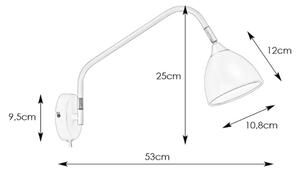 Markslöjd 106081 - Aplică perete VALENCIA 1xGU10/6W/230V