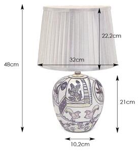 Markslöjd 105000 - Lampă de masă GÖTEBORG 1xE27/60W/230V