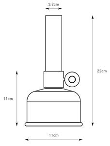 Lampă LED reîncărcabilă dimabilă Markslöjd 108919 ASTRID LED/2W/1200 mAh IP44 negru