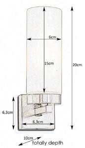 Aplică pentru baie STELLA 1xE14/40W/230V IP44 Markslöjd 234744