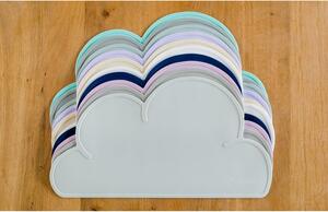 Suport din silicon pentru masă Kindsgut Cloud, 49 x 27 cm, alb