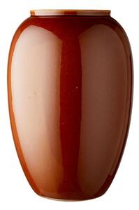 Vază din gresie ceramică Bitz, înălțime 50 cm, portocaliu închis