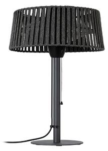 Încălzitor de masă Pyravo, negru, aluminiu, înălțime 70 cm, IP44 - Lucande Lucande, Pyravo, Negru, Metal, Modern