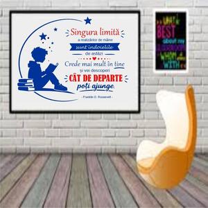 Sticker perete Crede mai mult in tine