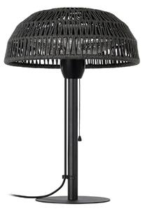 Încălzitor de masă Calenza, negru, înălțime 70 cm, 1.500 W, aluminiu - Lucande Lucande, Calenza, Negru, Metal, Modern