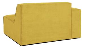 Modul pentru canapea galben din catifea reiată (partea stângă ) Sting - Scandic