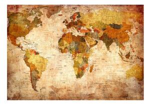 Tapet în format mare Artgeist Old World Map, 200 x 140 cm