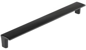 Maner pentru mobila Gen, finisaj negru cobalt, L:234 mm