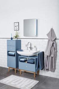 Dulap de baie albastru deschis suspendat/cu oglindă 50x58 cm Color Bath – Tom Tailor