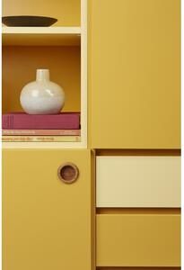 Comodă Tom Tailor for Tenzo Color Box,, 114 x 137 cm, galben muștar