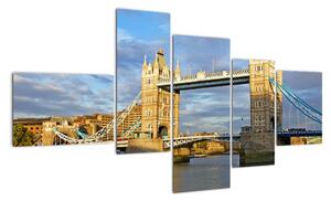 Tablou a Londrei - Tower Bridge (150x85cm)