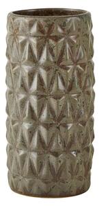 Vază din gresie ceramică Villa Collection, înălțime 22 cm, gri