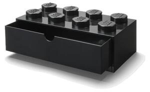 Cutie de birou cu sertar LEGO® Brick, 31,6 x 11,3 cm, negru