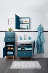 Dulap de baie în culoarea petrolului suspendat/cu oglindă 50x58 cm Color Bath – Tom Tailor
