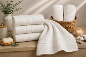 Prosop HORECA Greek Border 500g (Desert Ivory) 50x90 cm