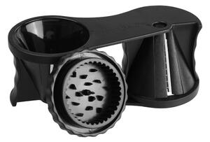 Feliator manual de legume Fackelmann Food & More Duo, negru